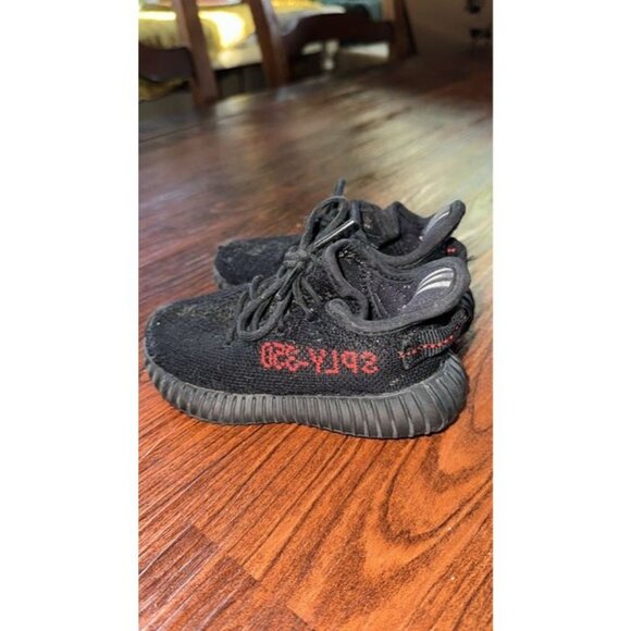 Yeezy Other - Yeezy Boost 350 V2 “Bred” Black Red US 6k Toddler BB6372 - No Box